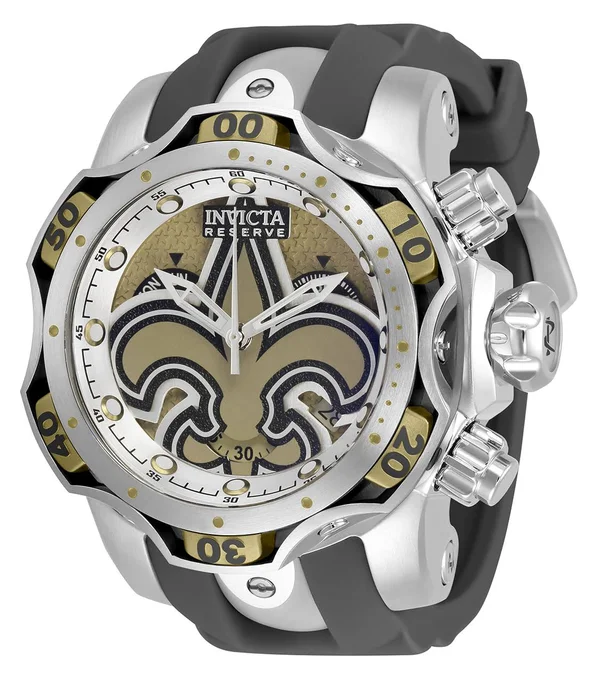 Invicta NFL Orleans Saints Chronograph Quartz Men S Watch 33080
