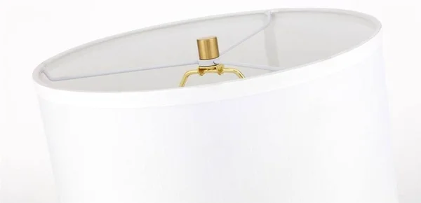 Elegant TL3026BR Pinnacle 1 Light Brass Table Lamp