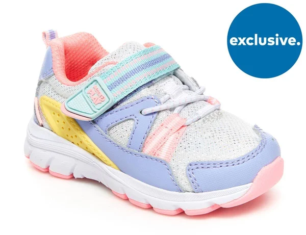 Stride Rite Made2Play Journey Sneaker Pastel Multi, Size 6 W Kids Shoes