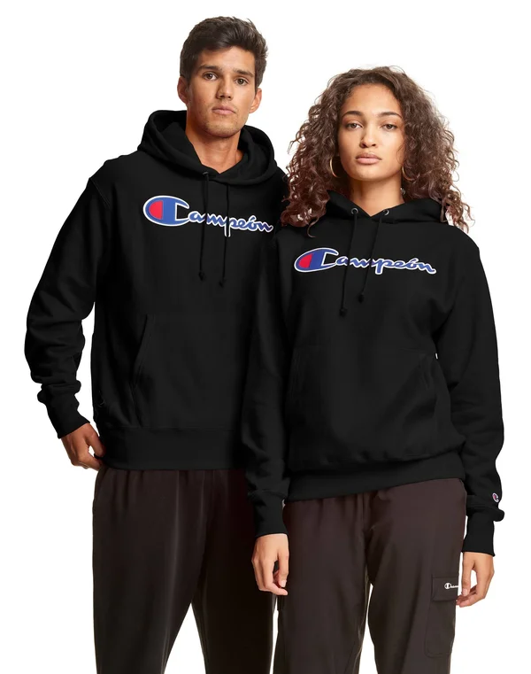 Champion Exclusive REVERSE Weave Hispanic Heritage Hoodie - Black