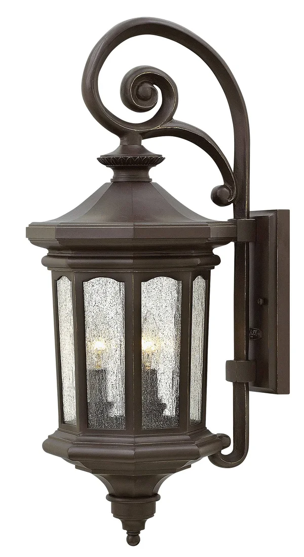 Hinkley 1604OZ-LL Raley Three Light Wall Mount in Oil Rubbed Bronze Finish, Beautiful Things Lighting