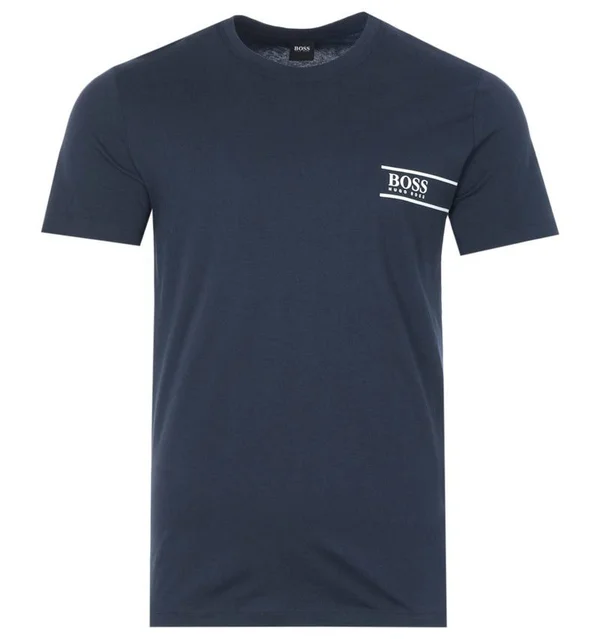 Boss by Hugo Boss Lounge Crew Neck T Shirt - Blue