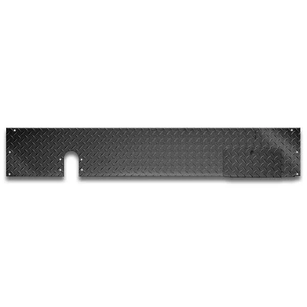 1972 Jeep CJ5 Warrior Dash Panel (Black Diamond Plate) - 90418PC