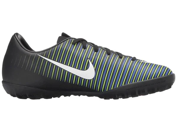 Nike Jr MercurialX Vapor XI TF Kids Black/White/Green - 1.5