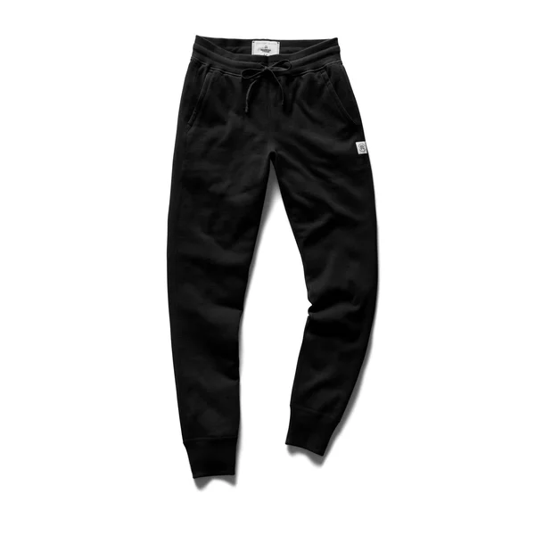 Reigning Champ Midweight Terry Slim Sweatpant - Women's Black - M
