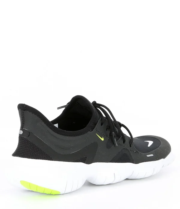 Nike Free RN 5.0 Running Shoe - Men's 9 White - Black, Black
