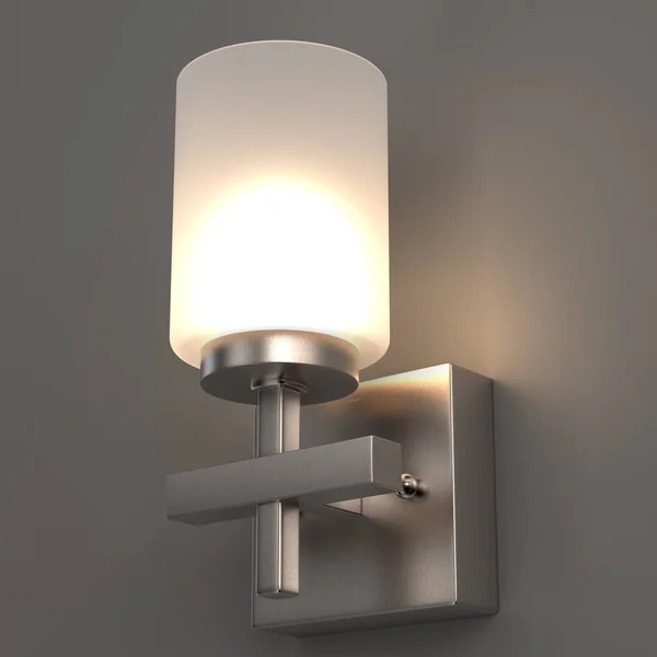 LED Vanity Light with Opal Glass Shades, 4000K, Wall Mounting Bath Wall Sconce Lighting, 1-Light