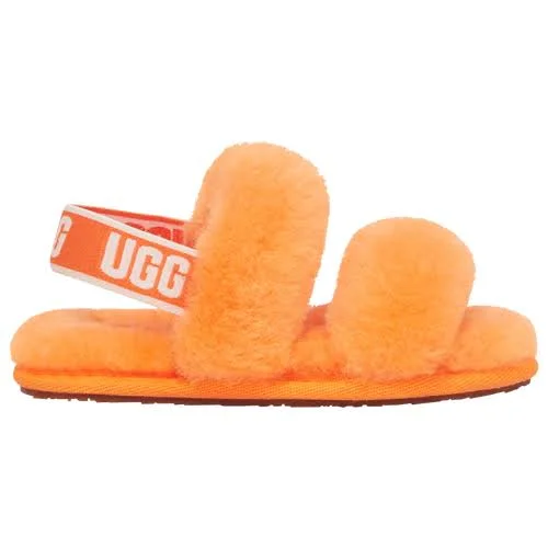 Girls Ugg Oh Yeah Slide - Girls& Toddler Shoe Orange/Orange Size 10.0