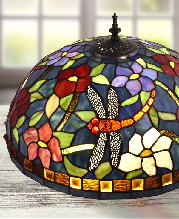 Dale Tiffany TF16085 Josef Tiffany Floor Lamp - Antique Bronze
