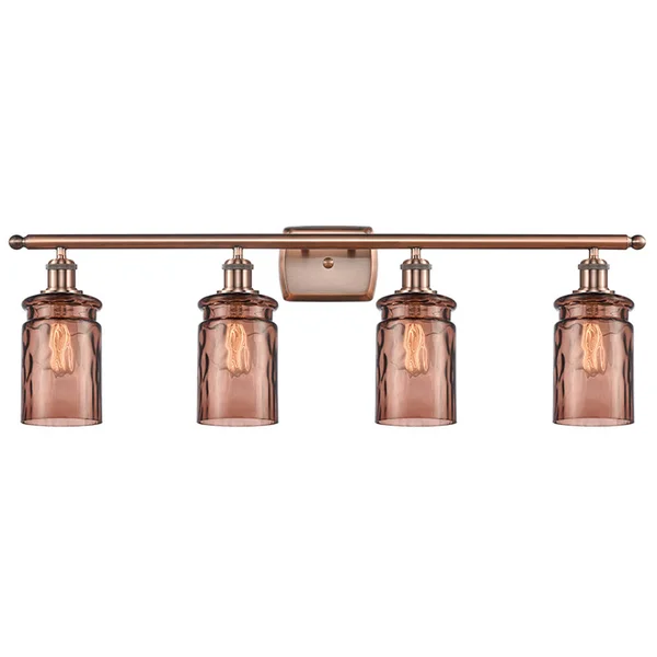 Innovations Lighting-Candor 4 Light Bath Vanity Light-516-4W-BB-G352-TOF-LED