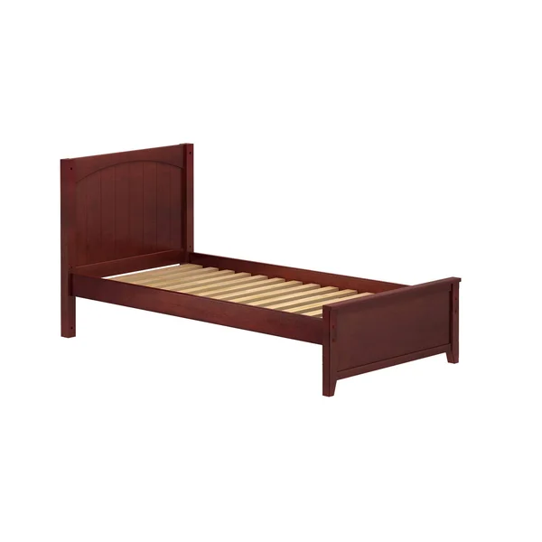 Twin Traditional Bed - Chestnut Panel