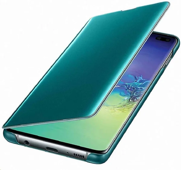 Samsung Galaxy S10+ S-View Flip COVER - Green (EF-ZG975CGEGUS)