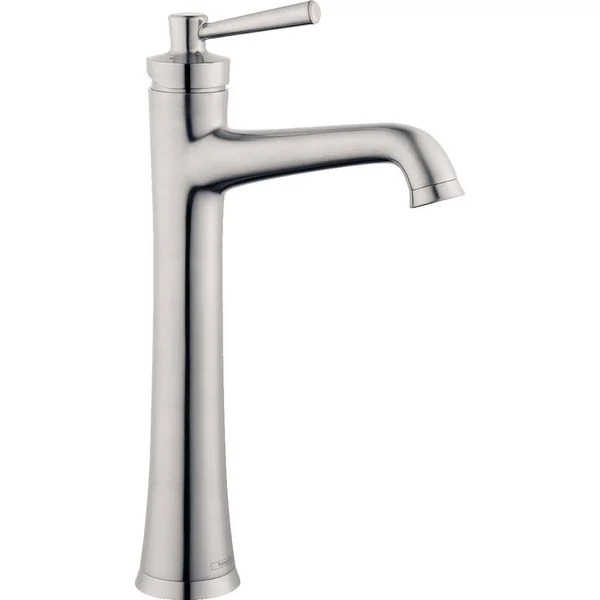 Joleena Single Hole Bathroom Faucet with Drain Assembly Hansgrohe Finish: Brushed Nickel