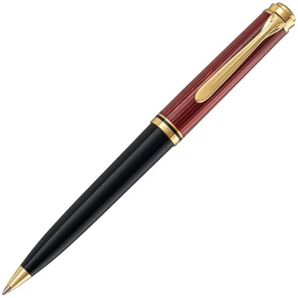 Pelikan K600 Premium Retractable Ballpoint Pen Pointe Black/Red