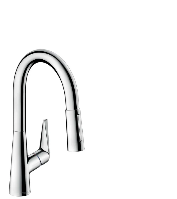 Hansgrohe 72815001 Talis S Pull-Down Prep Kitchen Faucet, Chrome