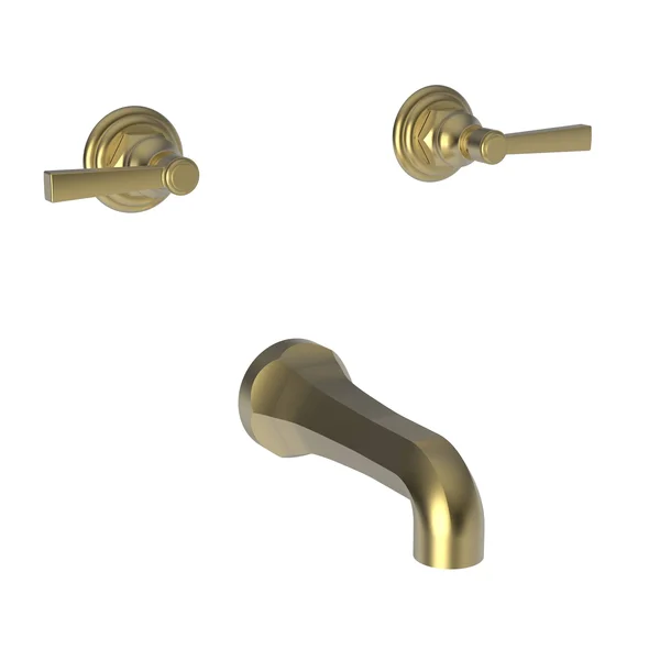 Newport Brass Astor Wall Mount Tub Faucet Satin Brass PVD