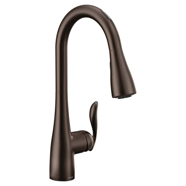 Moen Arbor Voice Activated One-Handle Pulldown Kitchen Faucet - Oil-Rubbed Bronze - 7594EVORB