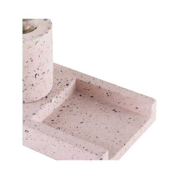 Nuevo Gloria Table Lamp, Bubble Gum Terrazzo