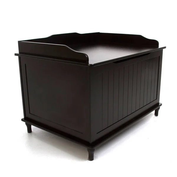 Designer Pet Products The Hadley Storage Chest - Black, 20.8x22 x 29.1x22 x 20.6x22
