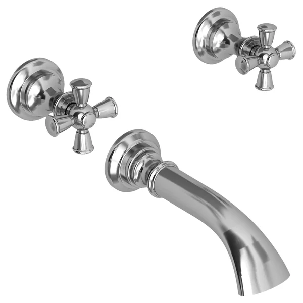 Newport Brass 3-2445/03N Sutton Wall Mount Tub Faucet Polished Brass Uncoated