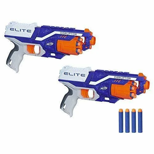 Nerf N-Strike Elite Disruptor Twin Pack Shooter Game