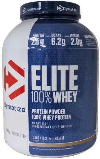 Dymatize Elite 100% Whey Protein 2100 G Cookies & Cream