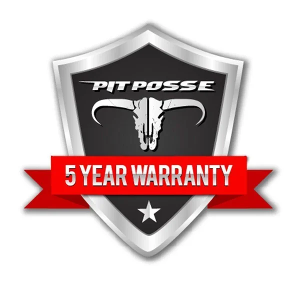 Pit Posse PP2911 New Recessed Motorcycle Trailer Large-24 inch
