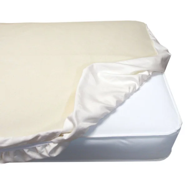 Naturepedic Crib Fitted Organic Cotton Waterproof Mattress Pad