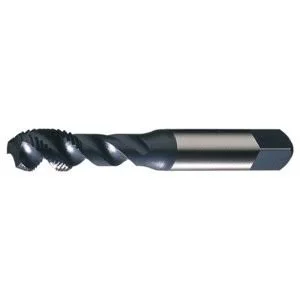 Greenfield Threading SFS 1/2-20 UNF H5 Spiral Flute Machine Tap - 3 Flute - Steam Oxide Finish - M4 High-Speed Steel - 3.375 in