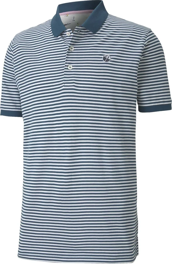 Puma AP Signature Stripe Polo Legion Blue Medium