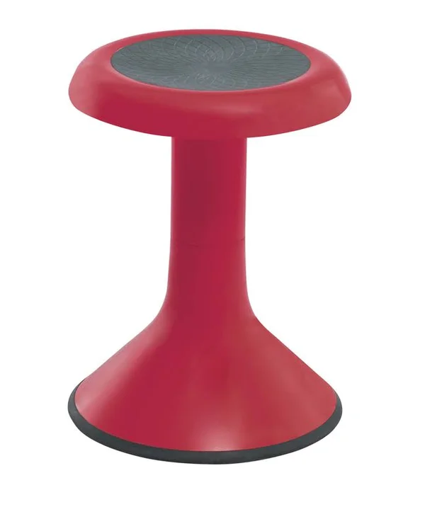 Classroom Select NeoRok Motion Stool - Active Wobble Seating, 15-1/2 inch Seat Height, Paprika, Gold, Nylon, Choose A Color, L