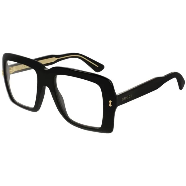 Gucci GG0366S 003 Black Square Sunglasses