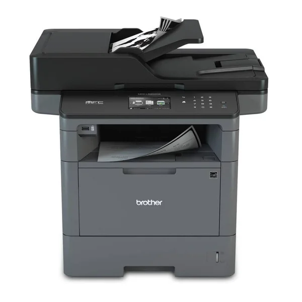 Brother MFC-L5900DW Laser Multifunction Printer - Monochrome - Duplex