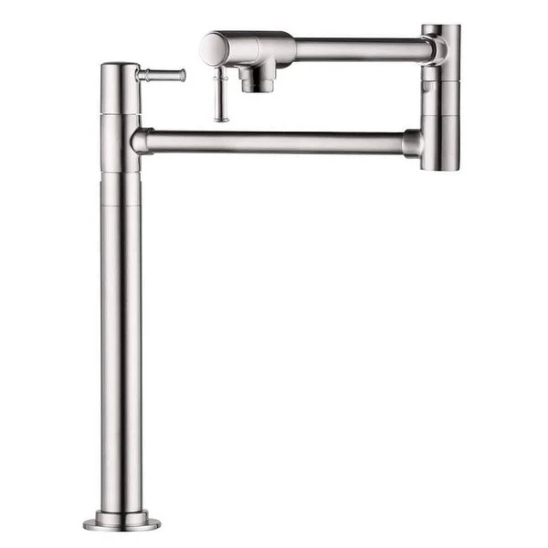 Hansgrohe 04219830 Talis C Deck Mounted Pot Filler - Polished Nickel