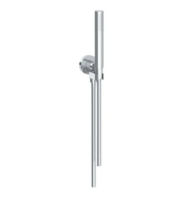 Watermark 31-HSHK3-SEL Brooklyn Wall Mounted Hand Shower Set with Slim Hand Shower & 69x22Hose Satin Elite Brass