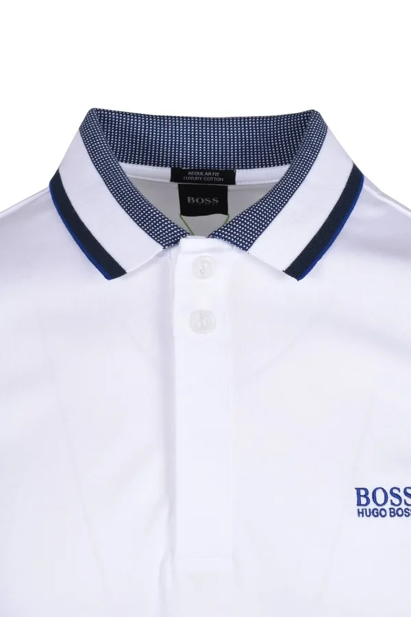 Boss Paddy 1 Polo T Shirt White
