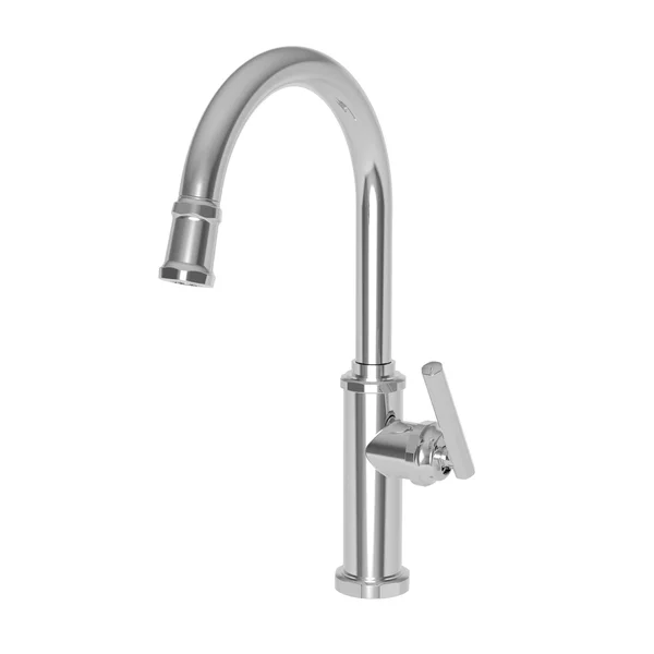 Newport Brass 3190-5113/15 Heaney Pull-Down Kitchen Faucet Polished Nickel