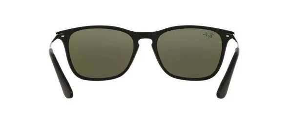 Ray-Ban Junior Sunglasses Rubber Black Green Silver RJ9061S 700530