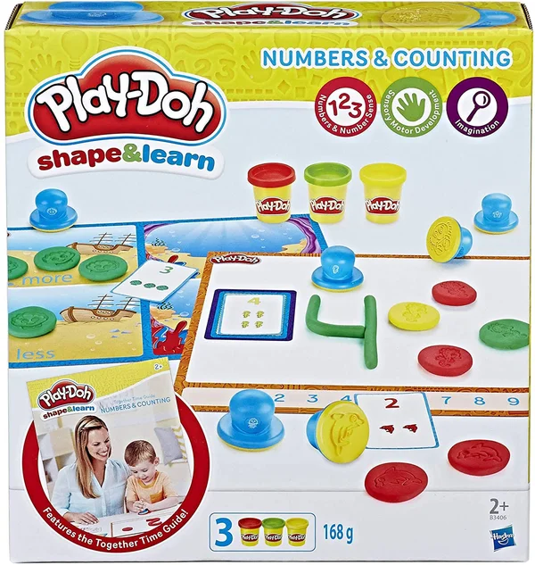Play Doh Shape and Learn Numbers and Counting