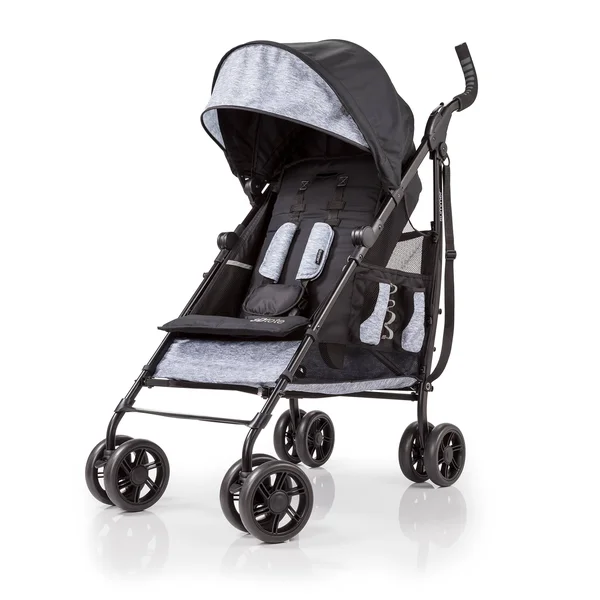 Summer Infant 3Dtote Convenience Stroller - Black/Grey