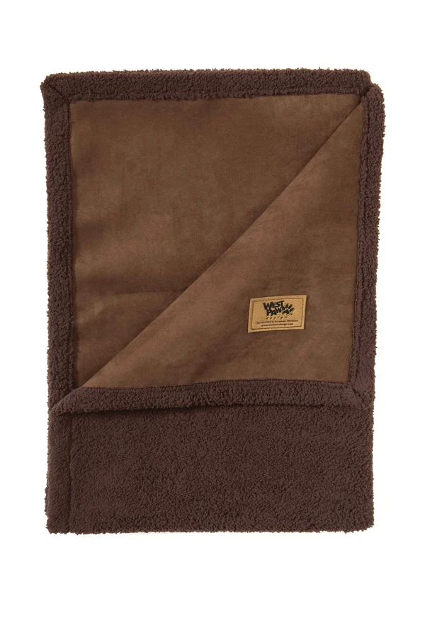 West Paw Big Sky Blanket Coffee Bean - Medium, 56" x 38"
