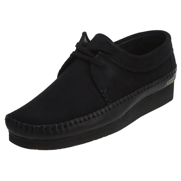 Clarks Wallabee 2 Men's Shoes Black Suede : 8 D - Medium