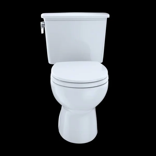Toto Eco Drake Transitional Two-Piece Round 1.28 GPF Toilet - Bone CST743EN#03