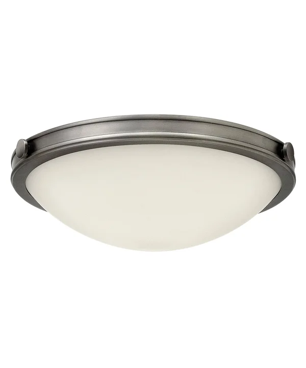 Hinkley Maxwell Flush Mount Ceiling Light - Antique Nickel 3783AN