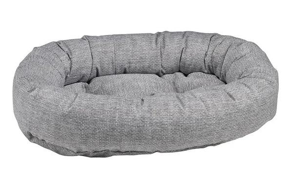 Bowsers Donut Dog Bed – Microlinen, Xs, Allumina