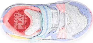 Stride Rite Made2Play Journey Sneaker Pastel Multi, Size 6 W Kids Shoes