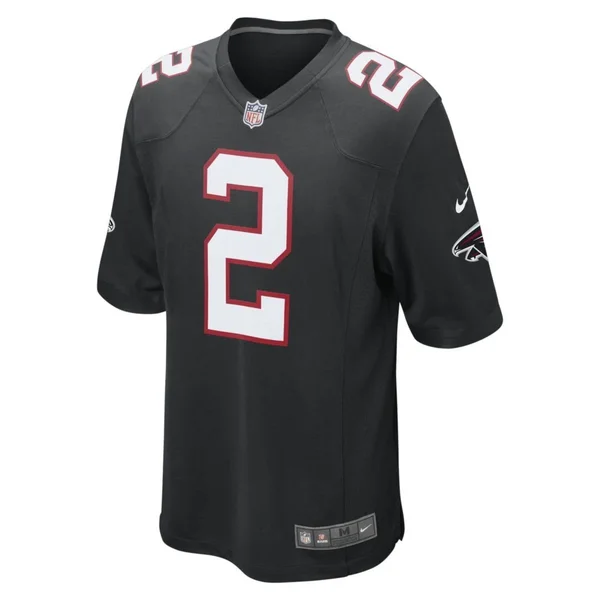 Nike Matt Ryan Atlanta Falcons Black Alternate Game Player Jersey