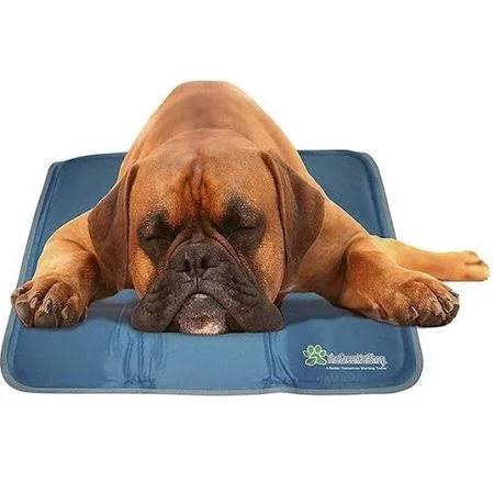 TheGreenPetShop Dog Cooling Mat – Gel Self Cooling Mat for Dogs – The Must-Have Cool Pet Pad for Hot Summer Weather – Patented P