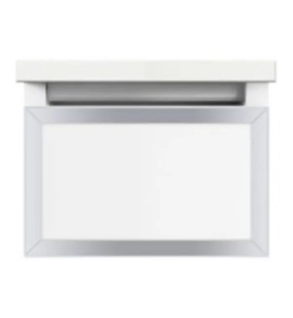 Robern VP12H1D18F28N76 Profiles - 12X7.5X18, Full Drawer, Matte Black, Chrome