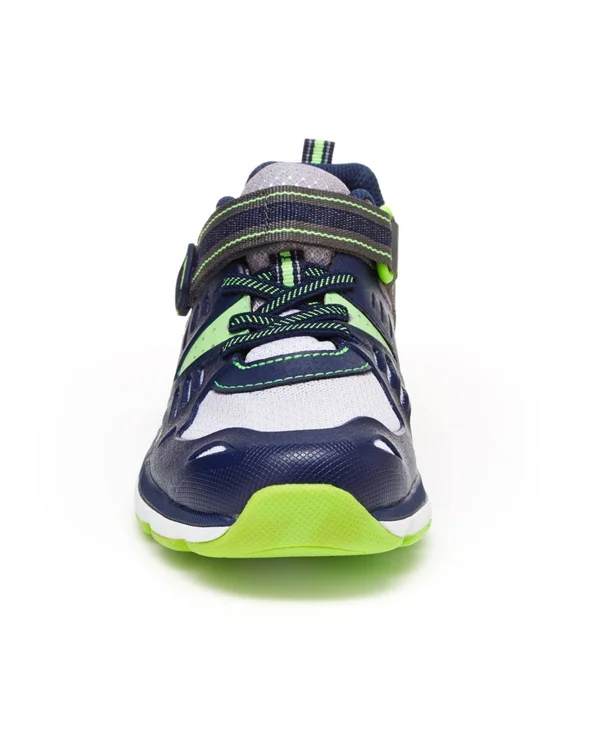 Stride Rite M2P Ashton - Boys 2.5 Youth Navy Sneaker W